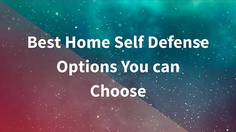 Best Home Self Defense Options You can Choose From