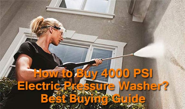 4000 PSI Electric Pressure Washer