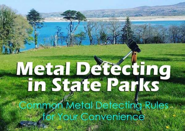 Metal detecting in state parks
