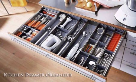 kitchen drawer organizer