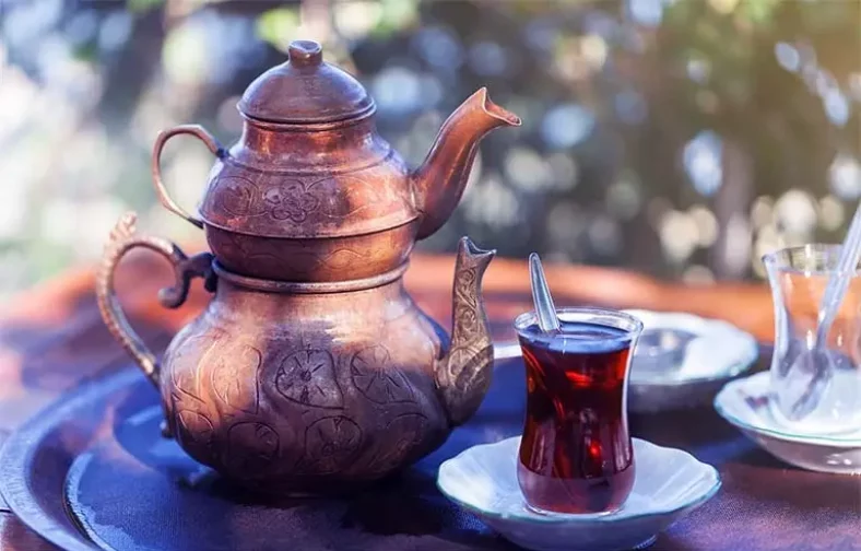 How to make turkish tea without a double teapot