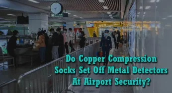 Do Copper Compression Socks Set Off Metal Detectors At Airport Security?
