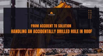 From Accident to Solution: Handling an Accidentally Drilled Hole in Roof