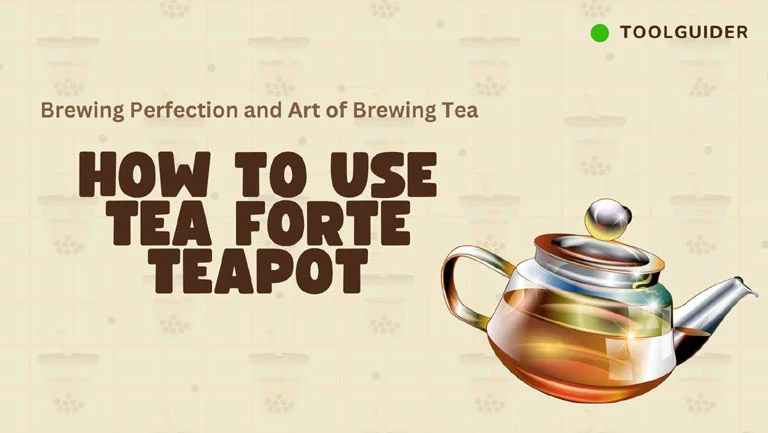 Brewing Perfection and Art of Brewing Tea: how to use tea forte teapot.