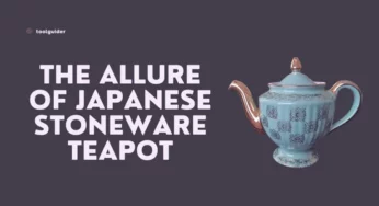 A Touch of Tradition and Artistry: The Allure of Japanese Stoneware Teapot