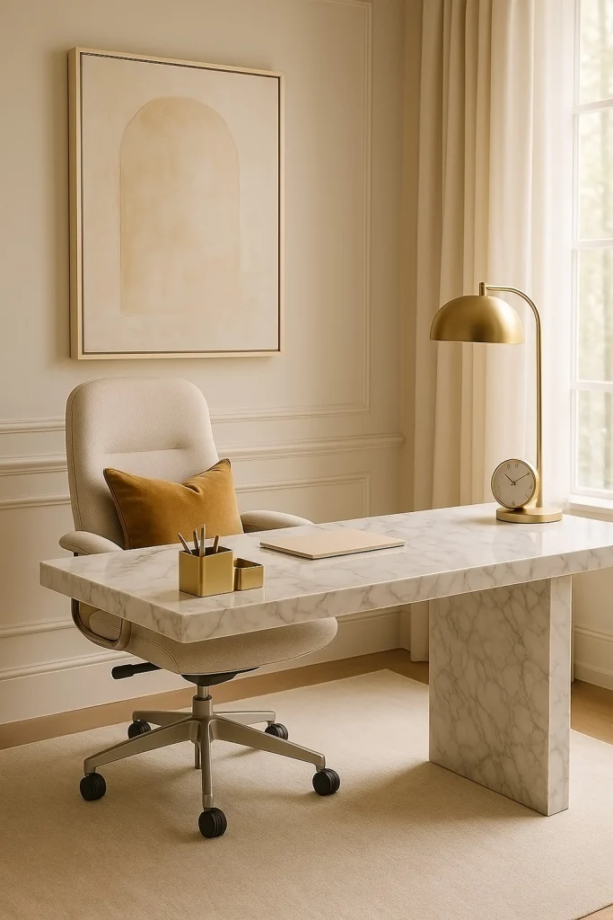 Luxury Minimalist Home Office
