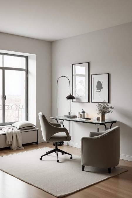 View of 10 Jaw-Dropping Luxury Home Office Design Ideas That Will Transform the ...