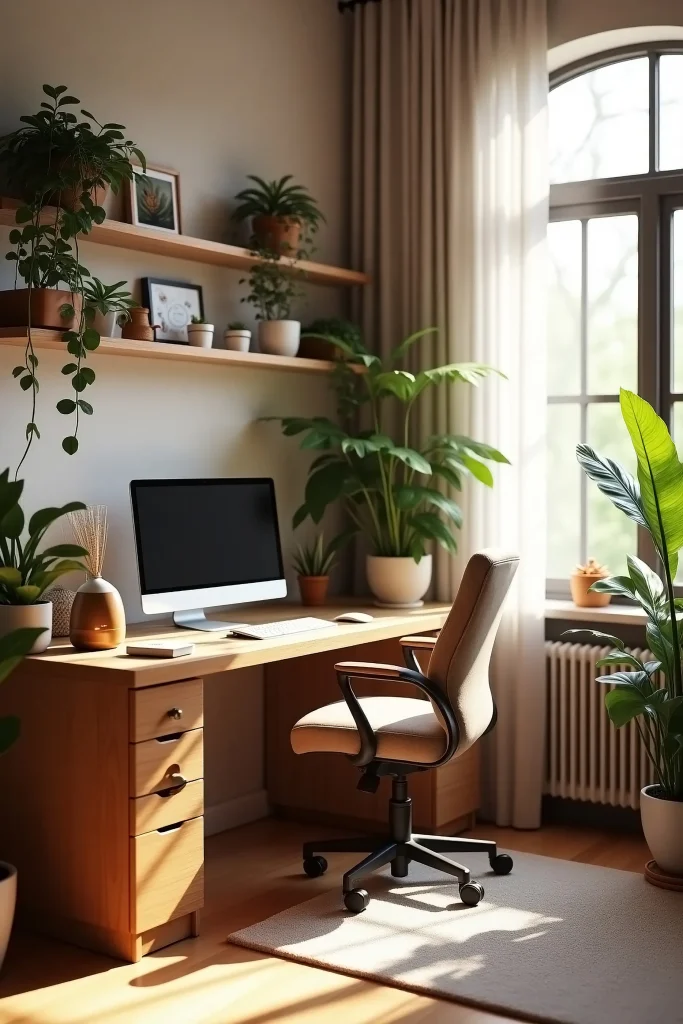 Obsessed with These Luxury Home Office Wellness Ideas Featuring Aromatherapy Vibes