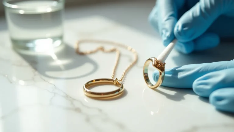can you clean jewelry with alcohol