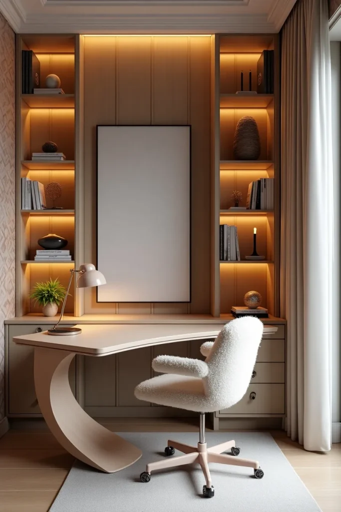 Cozy Home Office Ideas for Your Minimal Feminine Desk Setup