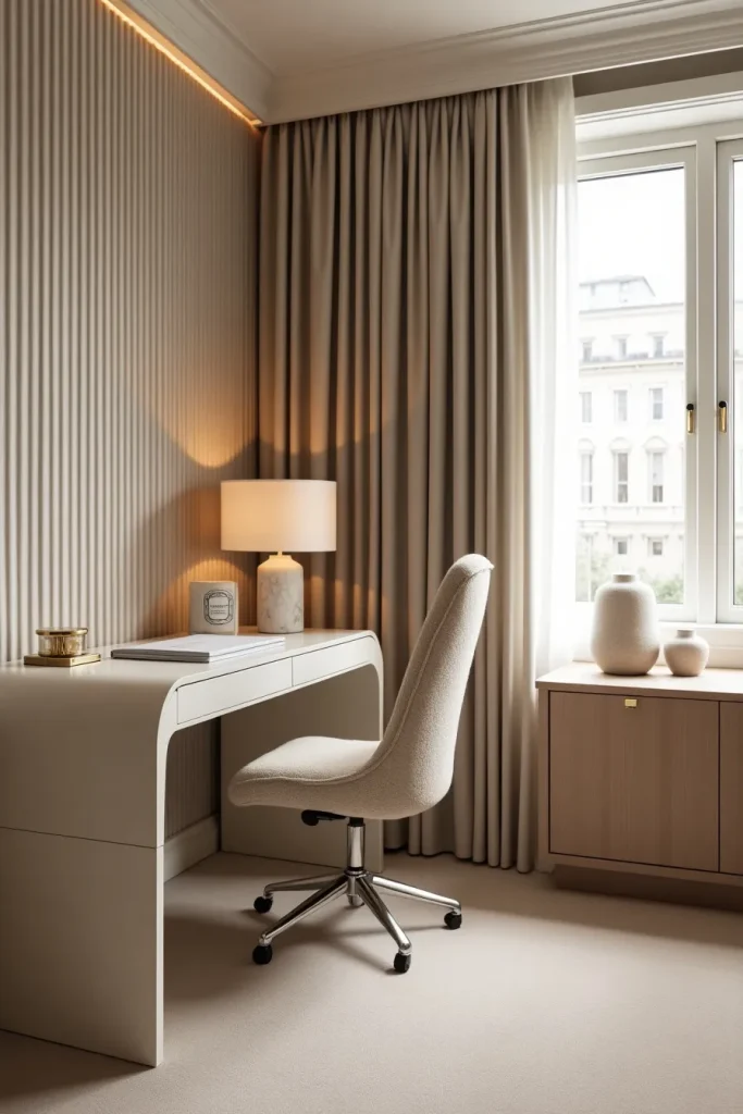 Elegant Feminine Tiny Office Space Ideas That Feel Like a Boutique