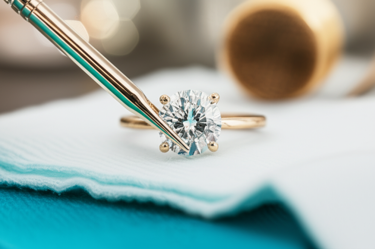 Cleaning Moissanite Ring: Effortless Sparkle