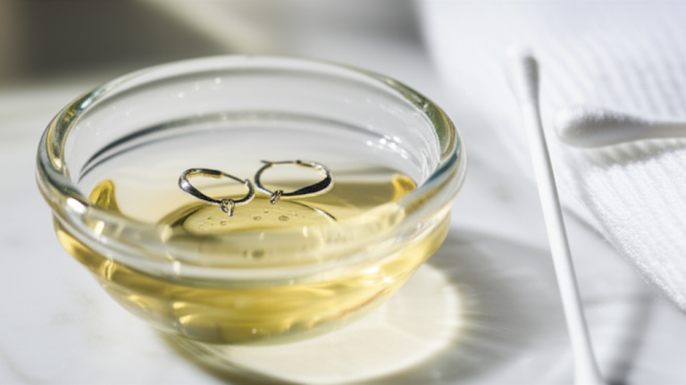 Clean Earrings With Vinegar: Genius, Effective Method