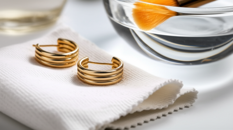 How Do You Clean Gold Earrings: Essential Sparkle