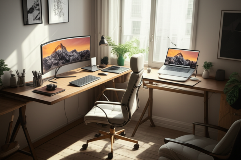 Dual Workstation Ideas For Home Office: Genius Solutions