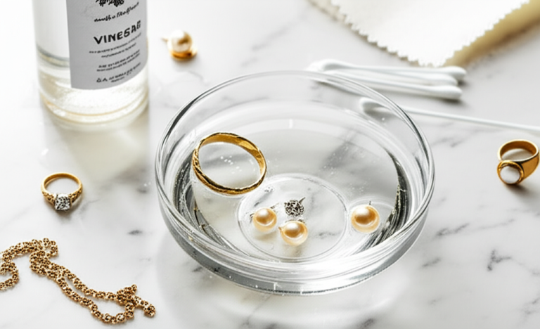 How To Clean Jewelry At Home With Vinegar: Essential Genius