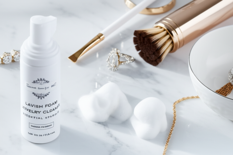 Lavish Foam Jewelry Cleaner: Essential Sparkle