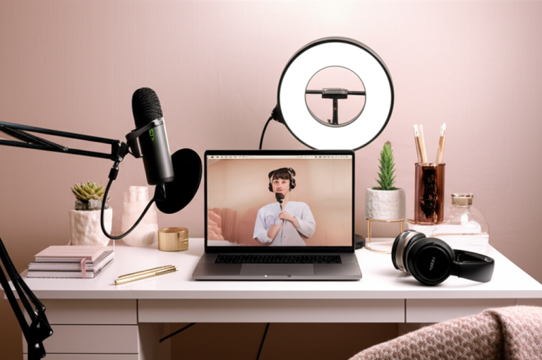 Feminine Content Creator Desk Accessories: Essential, Stunning Upgrades