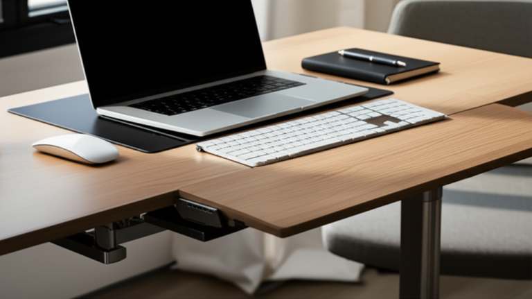 Keyboard Tray Workstation Inspiration: Genius, Essential