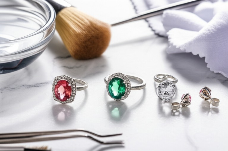 How To Clean Sterling Silver With Gemstones: Essential Guide