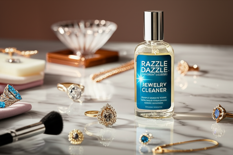 Razzle Dazzle Jewelry Cleaner: Essential Sparkle!