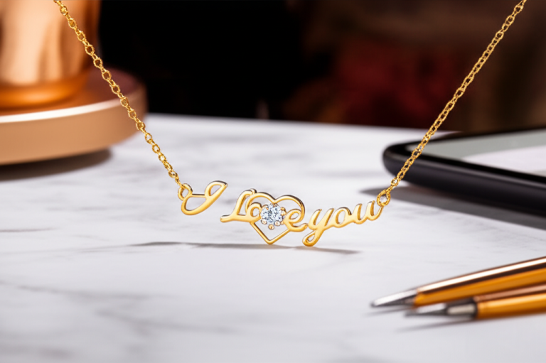 Necklace Saying I Love You: Essential, Stunning Gift