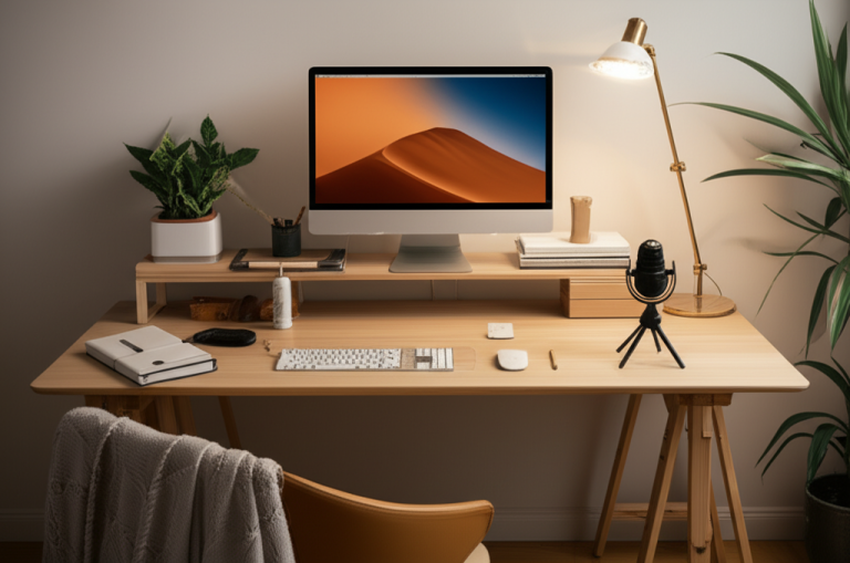 Minimalist Content Creator Desk With Cozy Décor: Ultimate Guide