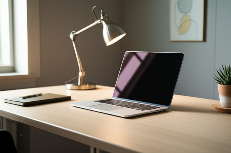 Modern Minimalist Desk: Your Essential Study Upgrade