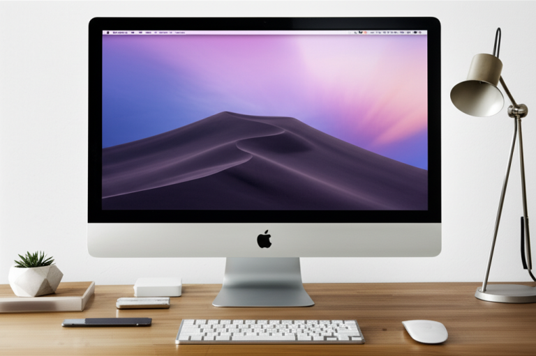 Minimalist iMac Desk Setup: Essential Genius