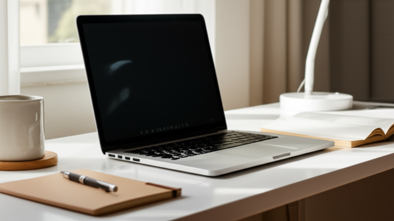 Minimalist PC Desk: Essential Design For Students