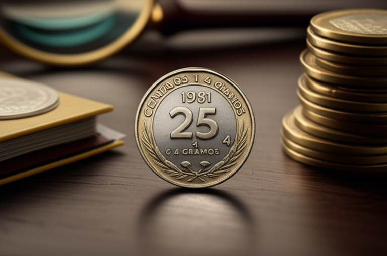 25 Centavos 6 1 4 Gramos 1981: Essential Coin Value