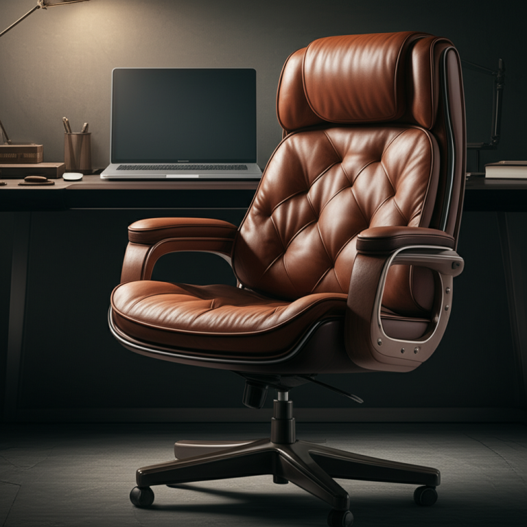 Leather Chair Home Office Aesthetic: Essential Stunning Upgrade