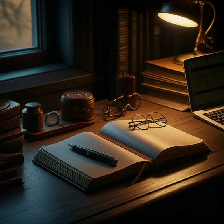 Dark Academia Writing Desk Setup: Ultimate Essential