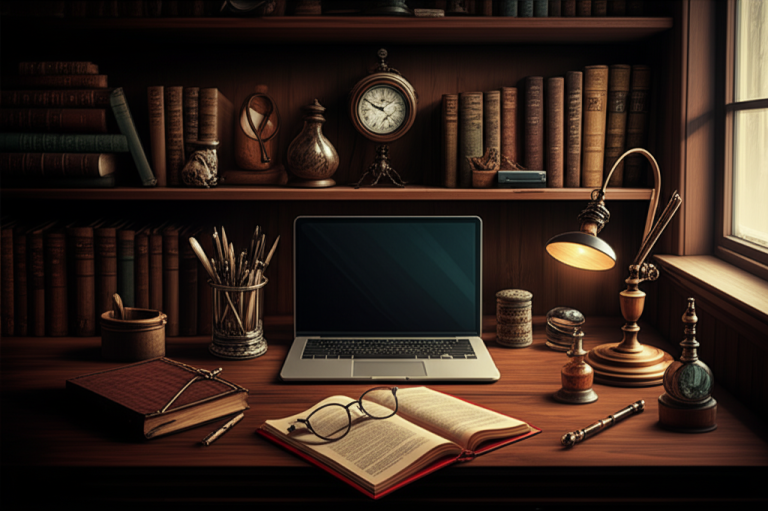 Dark Academia Inspired Office Nook: Essential & Transformative