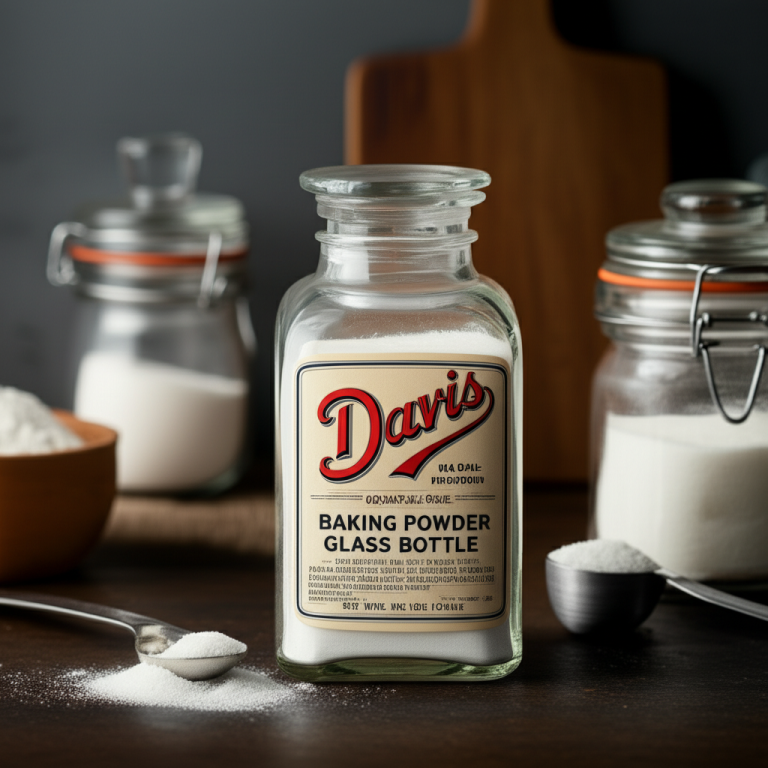 Davis Baking Powder Glass Bottle: Essential Tips