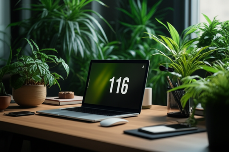 Office Desk With Plant Aesthetic: Essential Greenery
